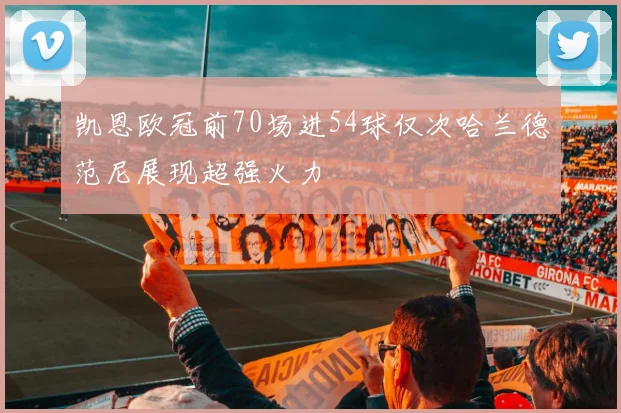 凯恩欧冠前70场进54球仅次哈兰德范尼展现超强火力